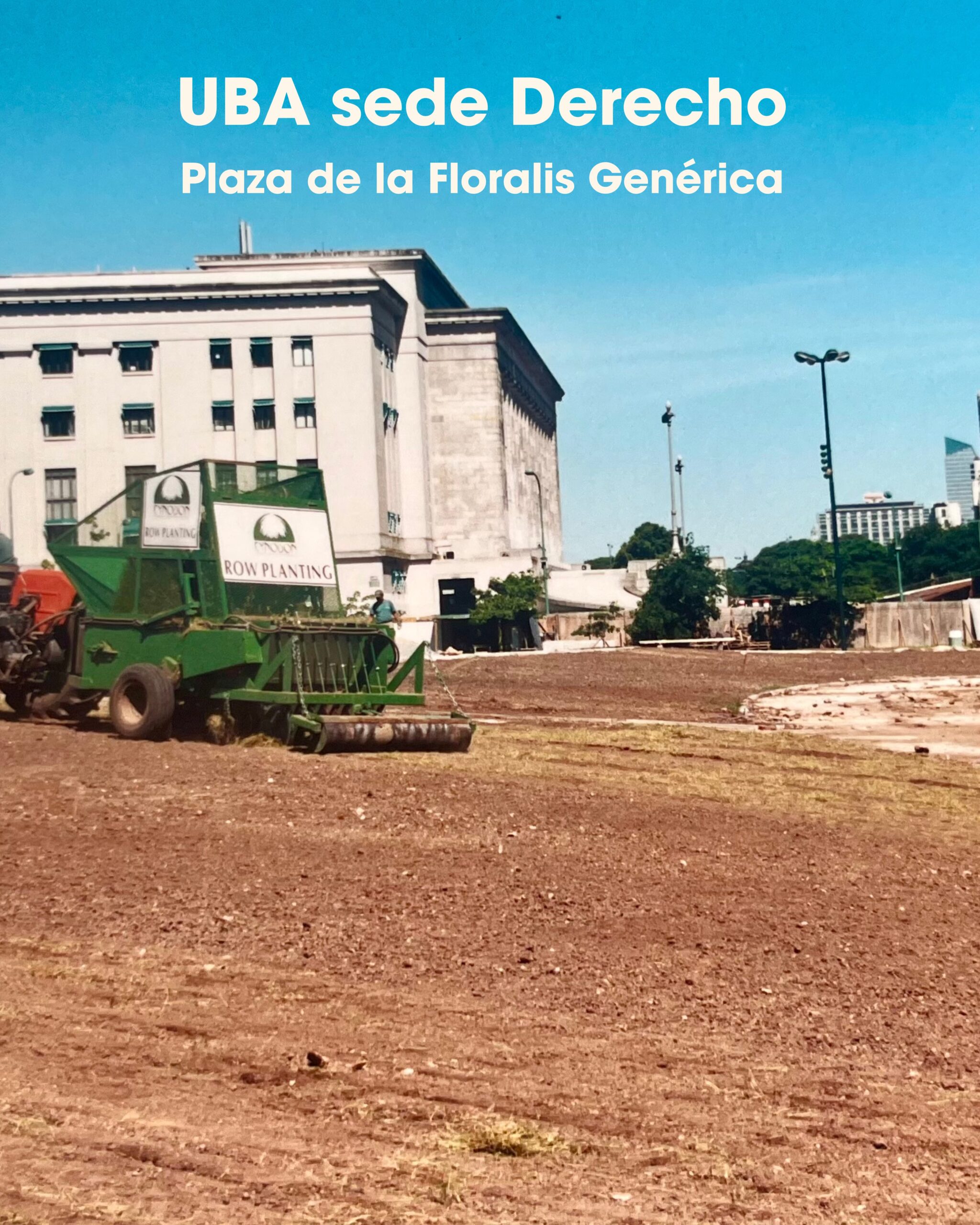 trabajos row planting